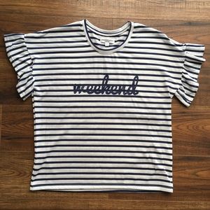Grayson Threads Weekend Striped T-Shirt
